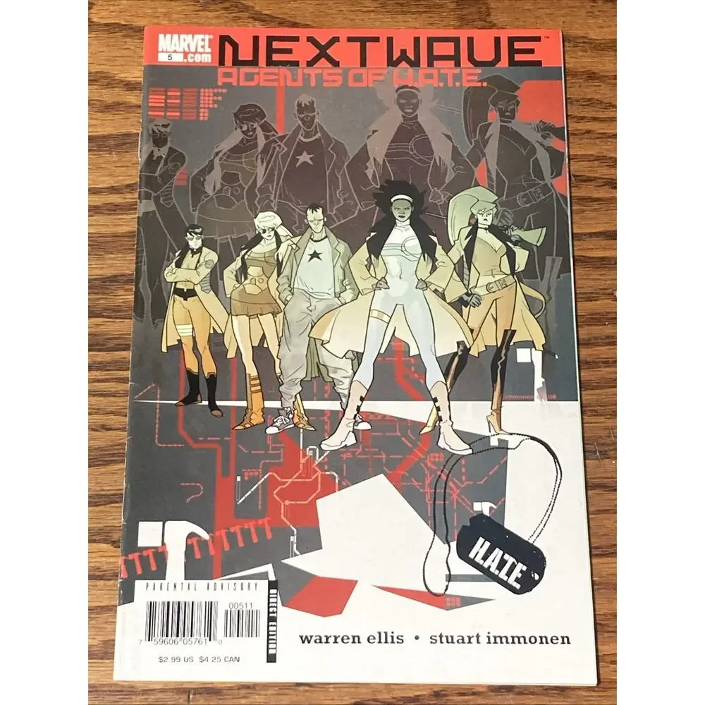 Nextwave: Agents of H.A.T.E. #5 (Marvel Comics July 2006)